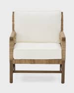 Image 2 of 5: Worlds Away Shazanne Lounge Chair 