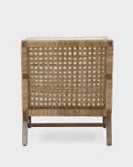 Image 5 of 5: Worlds Away Shazanne Lounge Chair 