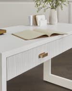 Image 4 of 5: Worlds Away Chaya Writing Desk