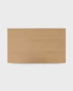 Image 4 of 4: Worlds Away Honorre Oak Coffee Table