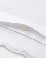 Image 3 of 5: Ralph Lauren Home Malin Organic Cotton Scallop King Sham 