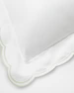 Image 2 of 5: Ralph Lauren Home Malin Organic Cotton Scallop King Sham 