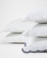 Image 5 of 5: Ralph Lauren Home Malin Organic Cotton Scallop King Sham 