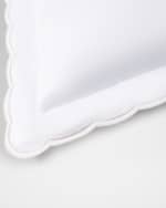 Image 3 of 6: Ralph Lauren Home  Malin Organic Cotton Scallop Standard Sham