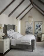 Image 2 of 7: Ralph Lauren Home Malin Scalloped Organic Cotton Duvet Cover , FULL-QUEEN