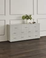 Image 1 of 3: Interlude Home Livia 7-Drawer Chest