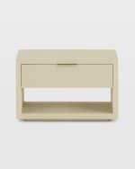 Image 2 of 3: Interlude Home Montaigne Bedside Chest