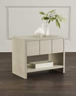 Image 1 of 3: Interlude Home Lowell Bedside Chest