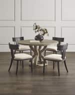Image 5 of 5: Elwood Round Dining Table 54"