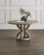 Image 1 of 5: Elwood Round Dining Table 54"