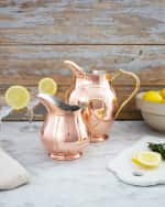 Image 6 of 6: Coppermill Kitchen Vintage Inspired Copper Large Pitcher
