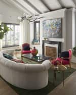 Image 2 of 7: John-Richard Collection Calabria Cocktail Table