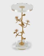 Image 1 of 4: John-Richard Collection Corolla Butterfly Martini Table 
