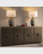 Image 4 of 5: Arteriors Torresdale Credenza