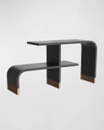 Image 4 of 5: Arteriors Wyngate Etagere 