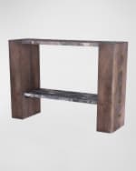 Image 4 of 7: Arteriors Torelli Console Table