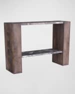 Image 1 of 7: Arteriors Torelli Console Table
