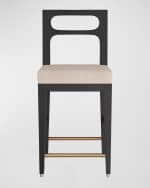 Image 2 of 4: Arteriors Thaden Counter Stool, 23.5"
