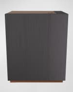 Image 4 of 6: Arteriors Tatiana Leather Accent Table