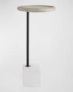 Image 2 of 4: Arteriors Davies Martini Table 