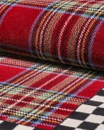 Image 2 of 2: MacKenzie-Childs Stewart Tartan Rug, 5' x 8'