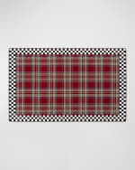 Image 1 of 2: MacKenzie-Childs Stewart Tartan Rug, 5' x 8'