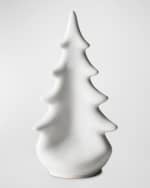 Image 1 of 4: Simon Pearce Moss Glen Pottery Evergreen Tree in Gift Box, 6"