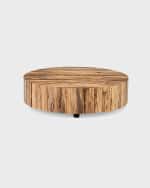Image 2 of 4: Four Hands Hudson Large Coffee Table