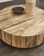 Image 4 of 4: Four Hands Hudson Large Coffee Table