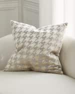 D.V. KAP Home Modernist Decorative Pillow, 24 Square