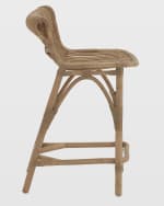Image 3 of 5: Interlude Home Naples 25" Counter Stool