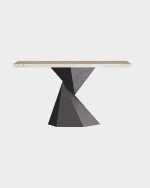 Image 1 of 8: Arteriors Valder Console Table