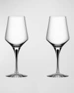 Image 2 of 3: Orrefors Metropol White Wine Glasses, Set of 2