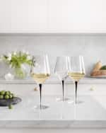 Image 3 of 3: Orrefors Metropol White Wine Glasses, Set of 2