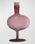 Image 1 of 2: Kosta Boda Burgundy Bod Bottle, Medium