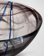 Image 2 of 2: Kosta Boda Contrast Black Bowl, Large