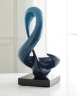 Image 3 of 3: John-Richard Collection Sinuous Loop Sculpture 