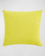 Image 3 of 3: Jonathan Adler Renaissance Landscape Beaded Pillow, 20" Square