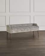 Image 1 of 3: Massoud Aidenne End-of-Bed Bench, 60"