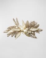 Image 2 of 2: Kim Seybert Gilded Spray Napkin Ring