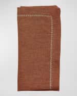 Image 2 of 2: Kim Seybert Napkin Classic, Rust