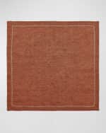 Image 1 of 2: Kim Seybert Napkin Classic, Rust