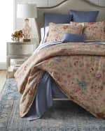 Image 3 of 3: Matouk Schumacher Simone Duvet Cover , FULL-QUEEN