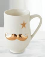 Jonathan Adler Gilded Mr. and Mrs. Muse Mug, 16 oz. | Horchow