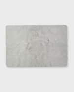 Image 1 of 2: Nomi K Brushstroke Silver-Plated Rectangular Placemat 