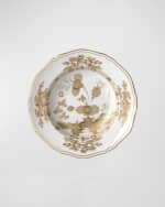Image 1 of 2: GINORI 1735 Oriente Italiano Aurum Soup Plate 