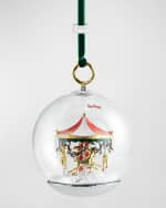 Image 1 of 4: Michael Aram Merry Go Round Snowglobe Ornament