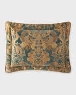 Image 3 of 5: Austin Horn Collection Harlow 3-Piece Comforter Set, Queen