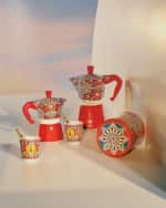Image 2 of 6: Bialetti x Dolce&Gabbana Moka Express 6-Cup Stovetop Coffee Pot