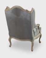 Image 4 of 4: Massoud Leondra Wing Chair